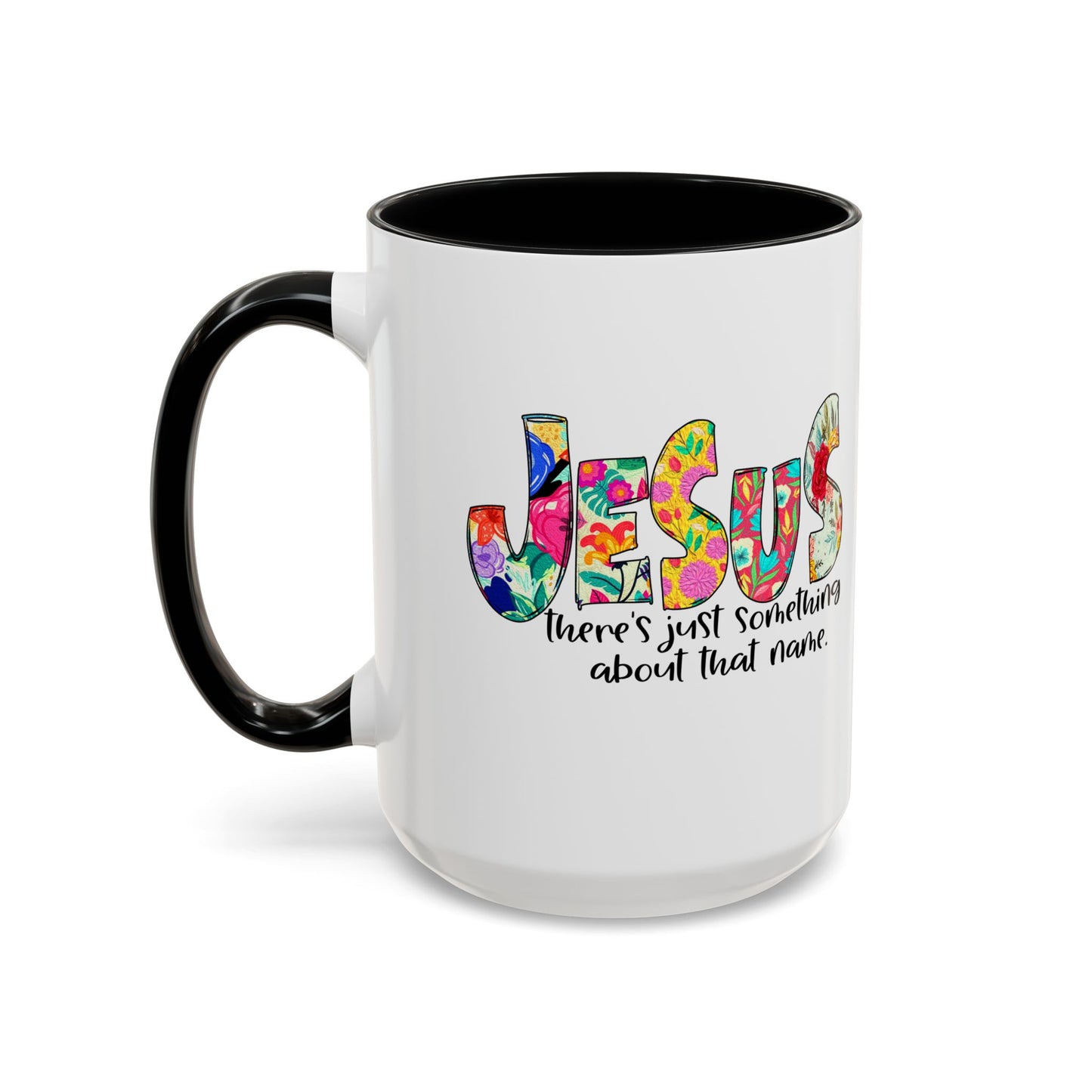 Colorful Jesus Accent Coffee Mug - 11oz & 15oz - Perfect for Faith Lovers