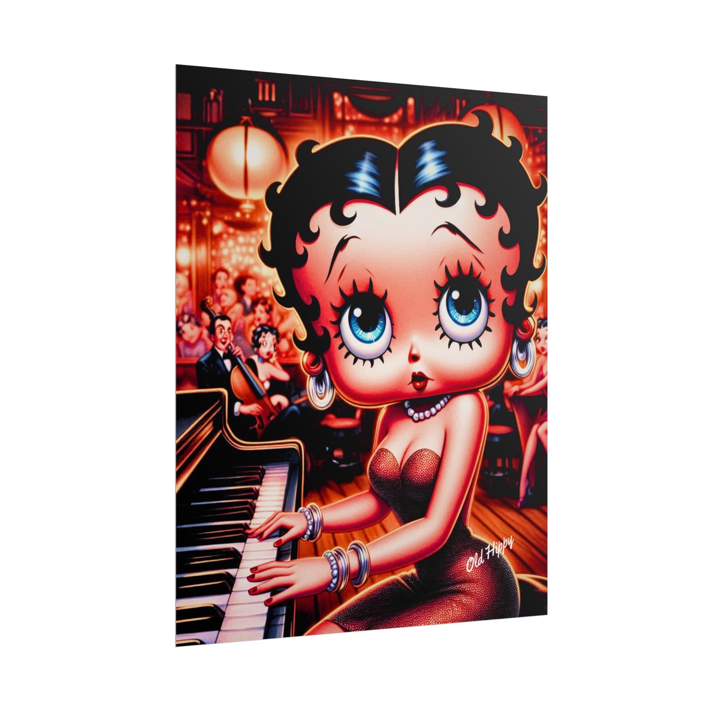 Boop Goes the Melody Digital Art