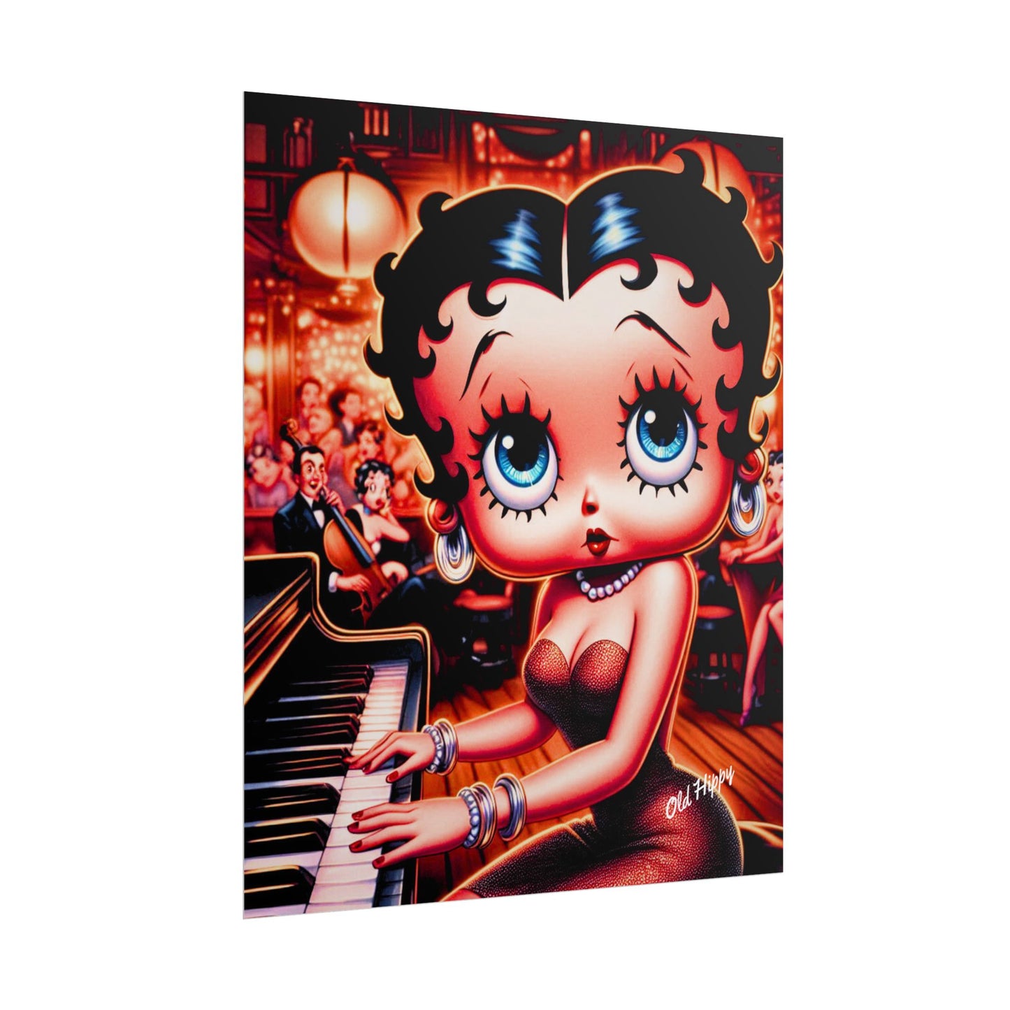 Boop Goes the Melody Museum Quality Poster
