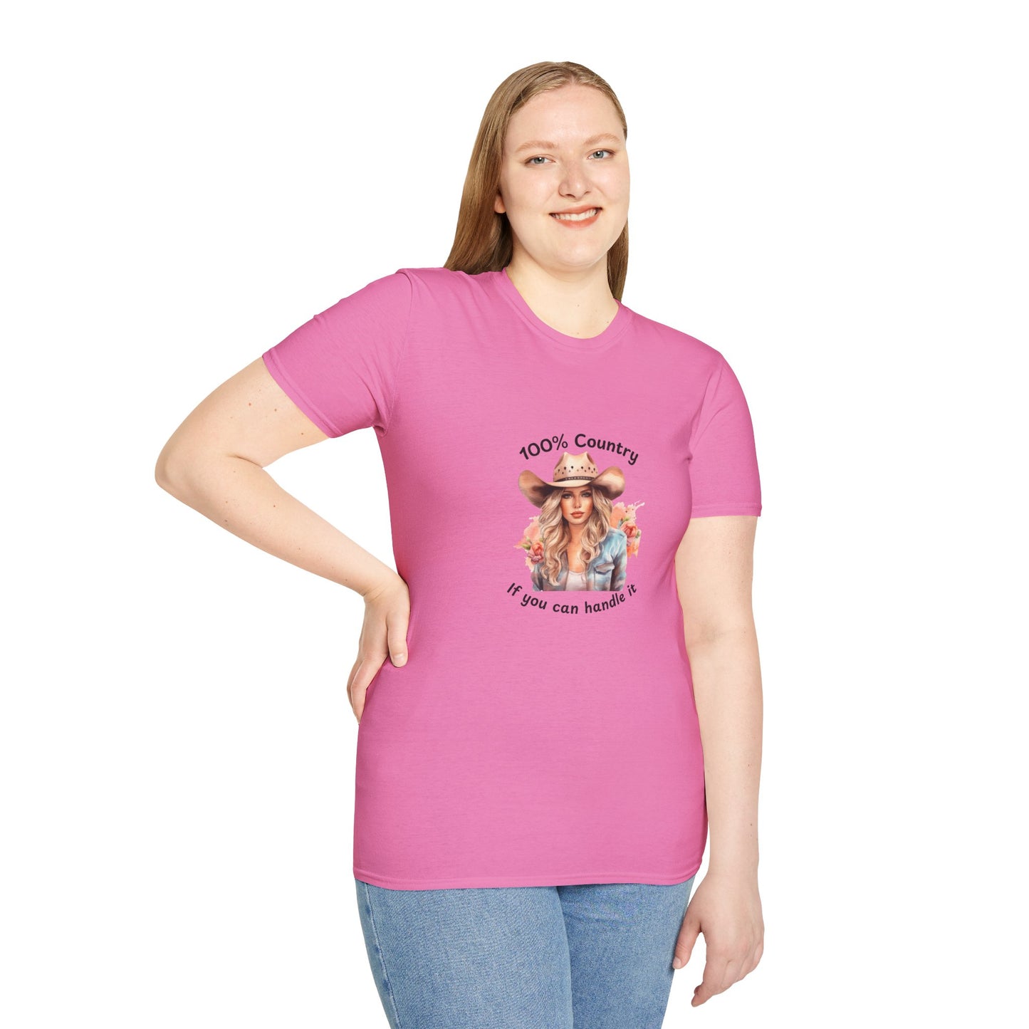 100% Country Softstyle T-Shirt
