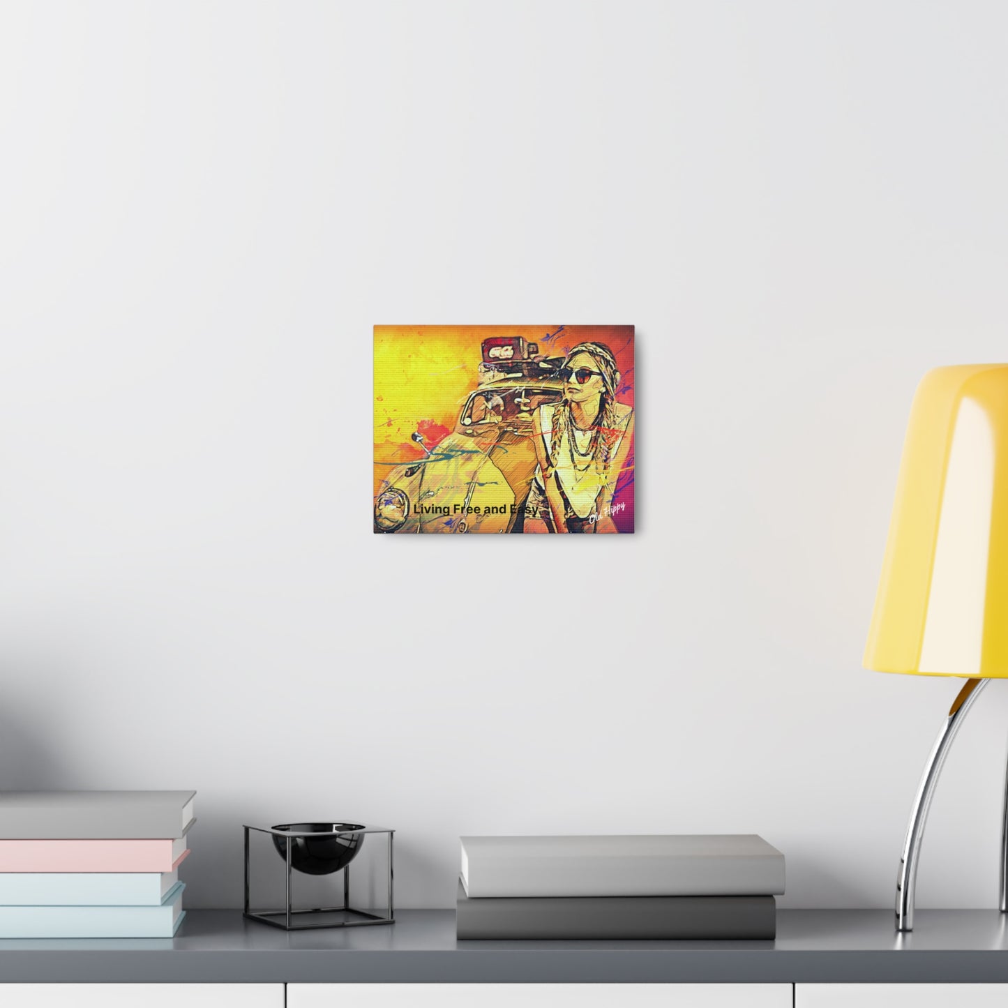 Living Free and Easy Canvas Wall Art
