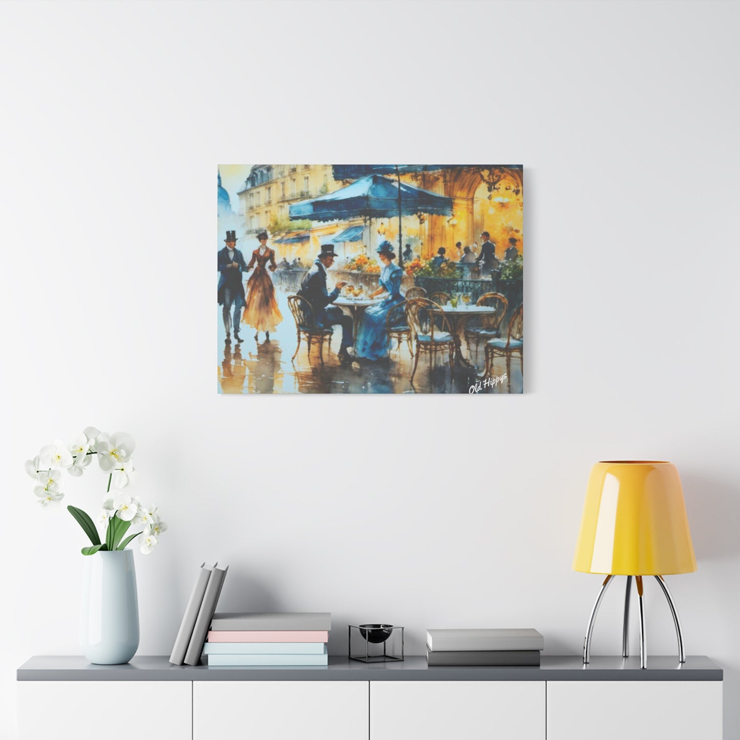 Champagne in Paris Canvas Art