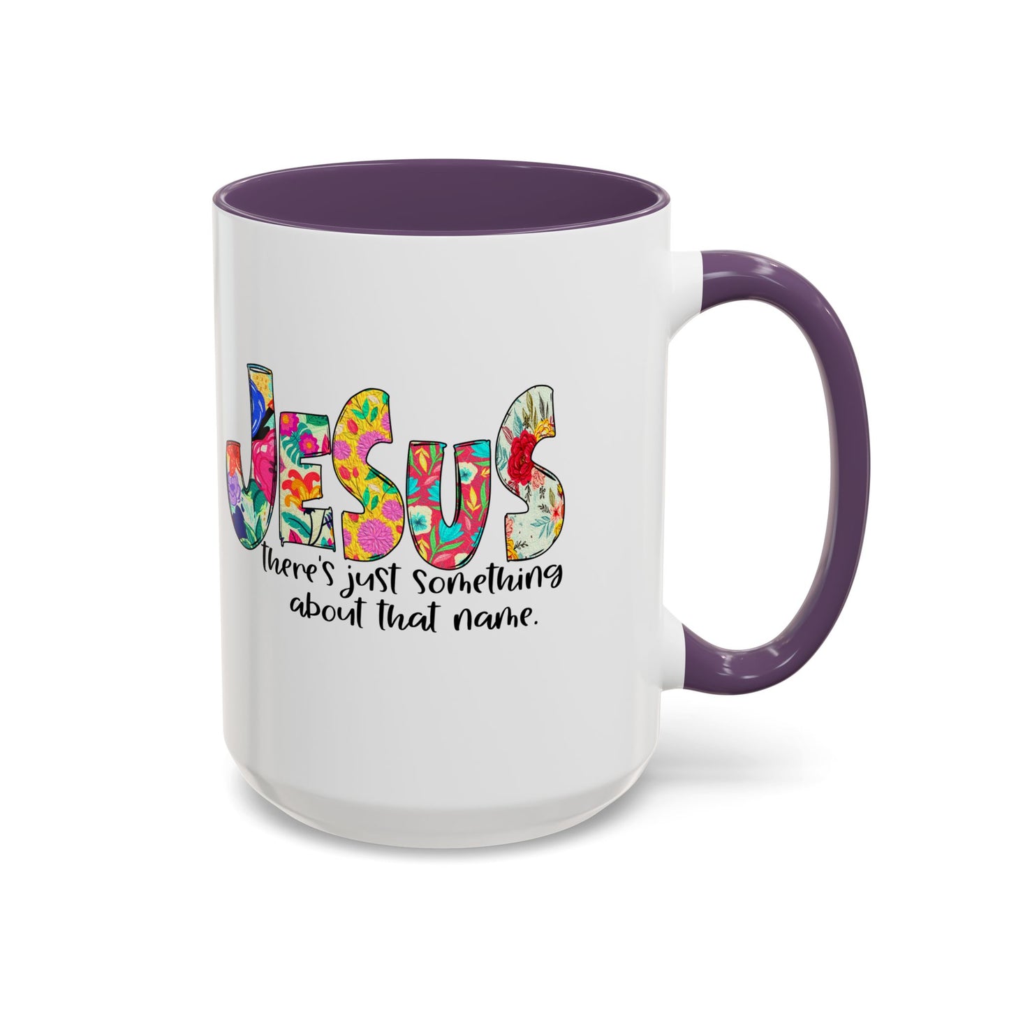 Colorful Jesus Accent Coffee Mug - 11oz & 15oz - Perfect for Faith Lovers