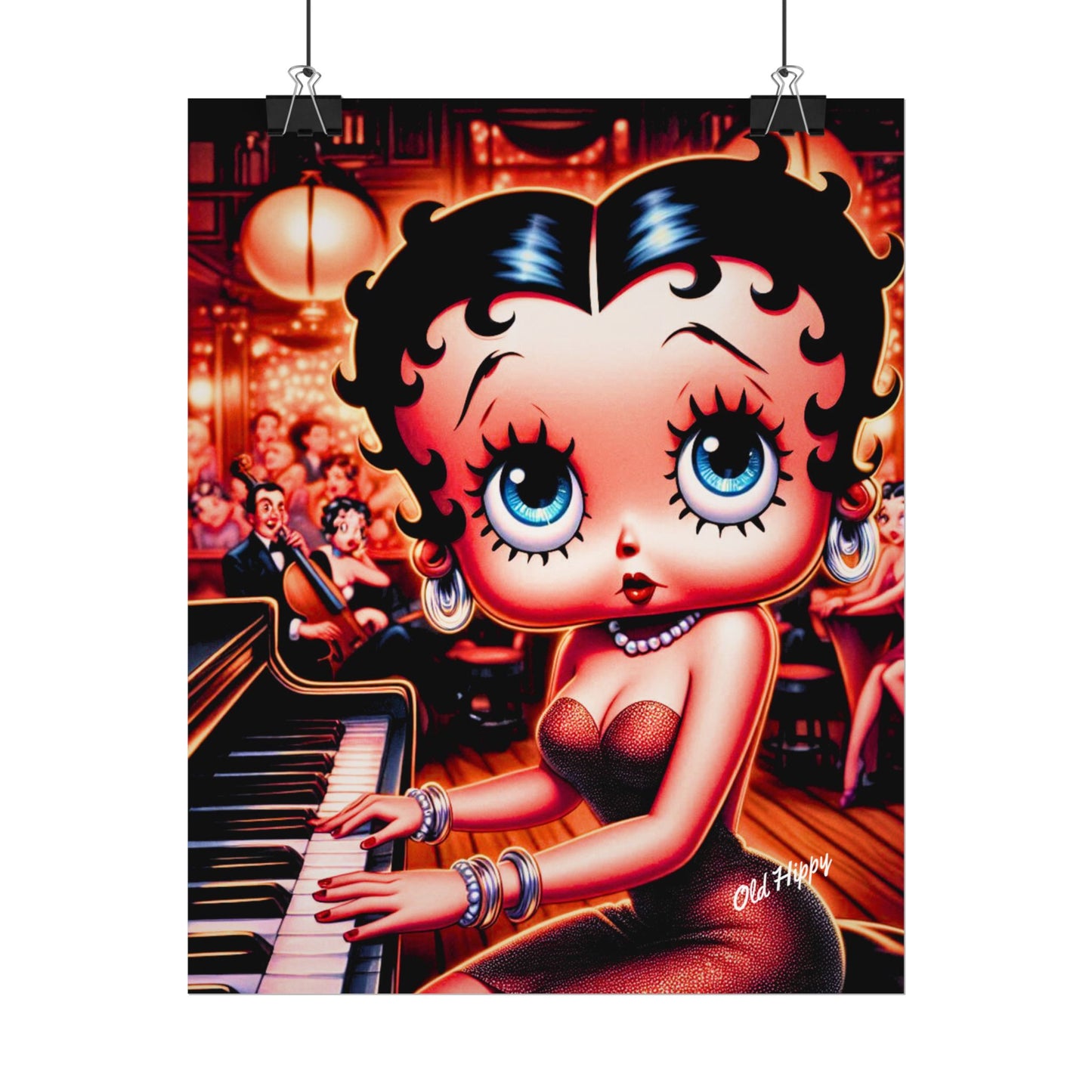 Boop Goes the Melody Museum Quality Poster