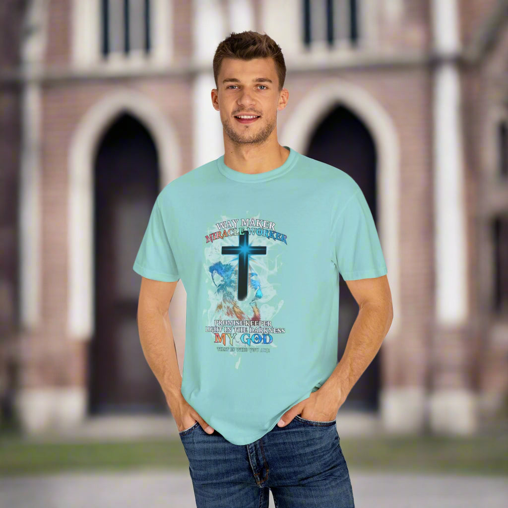 Inspirational Christian T-Shirt - "My God, Miracle Worker That is Who You Are"