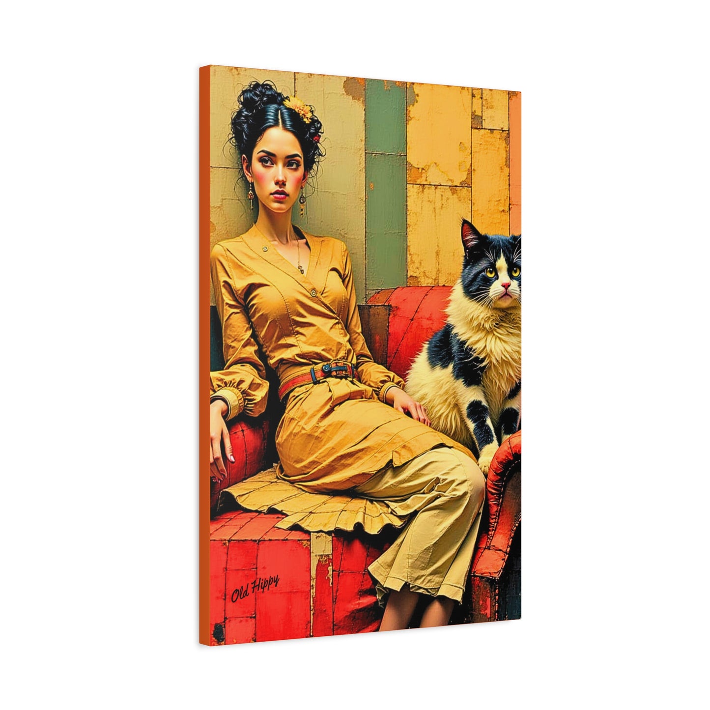 Silent Bond Canvas Print by Old Hippy