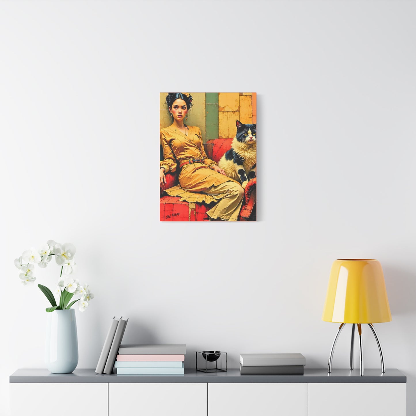 Silent Bond Canvas Print by Old Hippy
