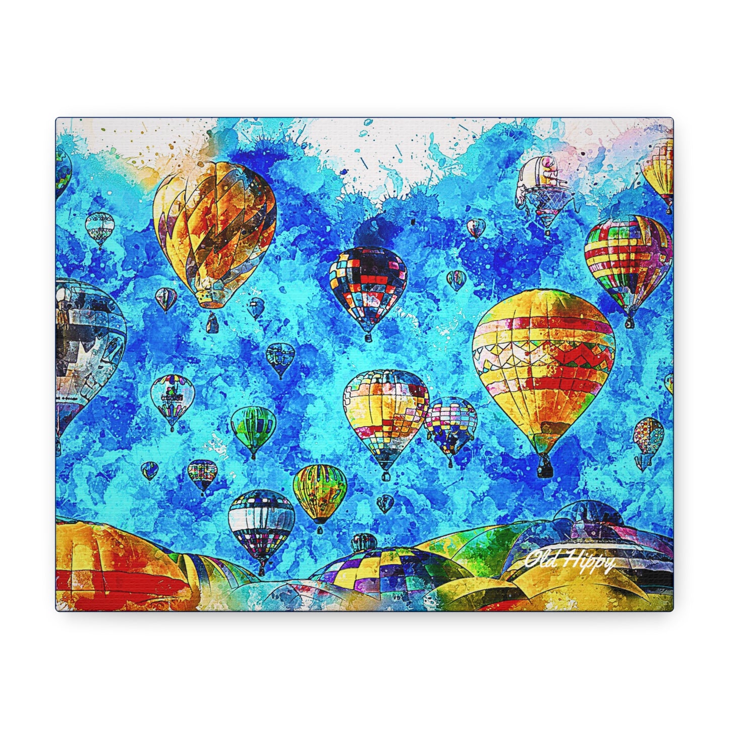 “Skies of Joy” – Hot Air Balloon Festival Canvas