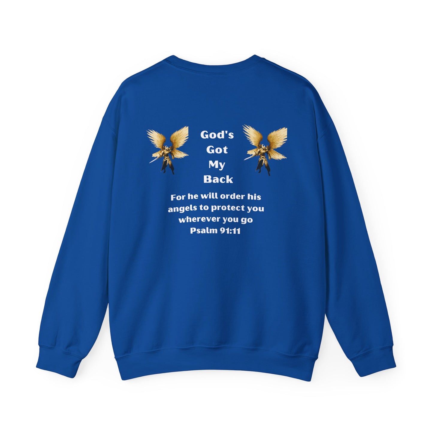 God's Got My Back Crewneck Sweatshirt