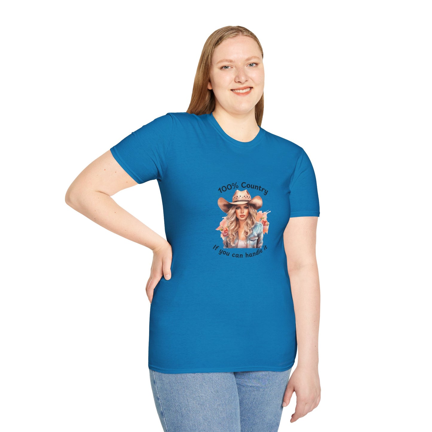 100% Country Softstyle T-Shirt