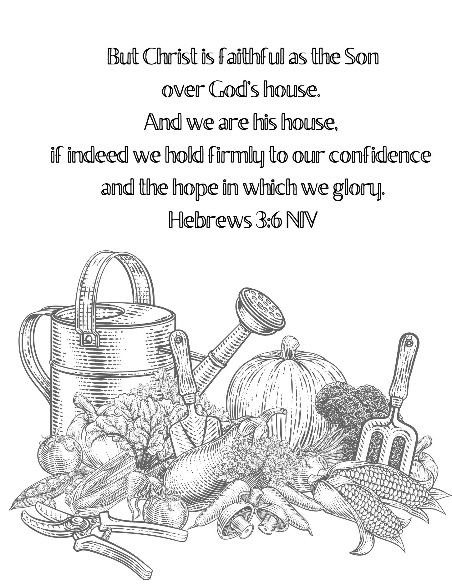 God's Word Adult Coloring Book