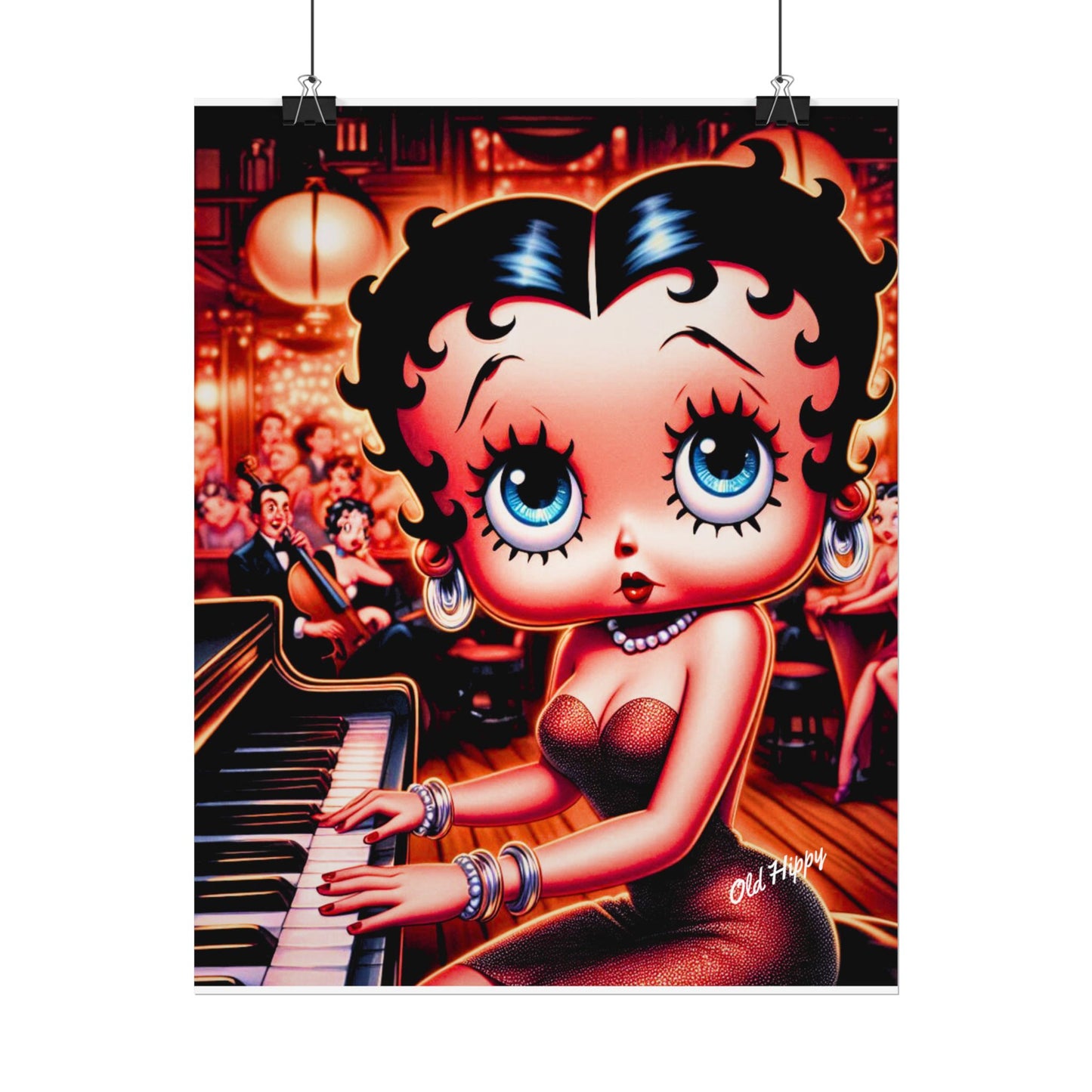 Boop Goes the Melody Museum Quality Poster