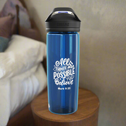 ALL Things Are Possible Inspirational Water Bottle