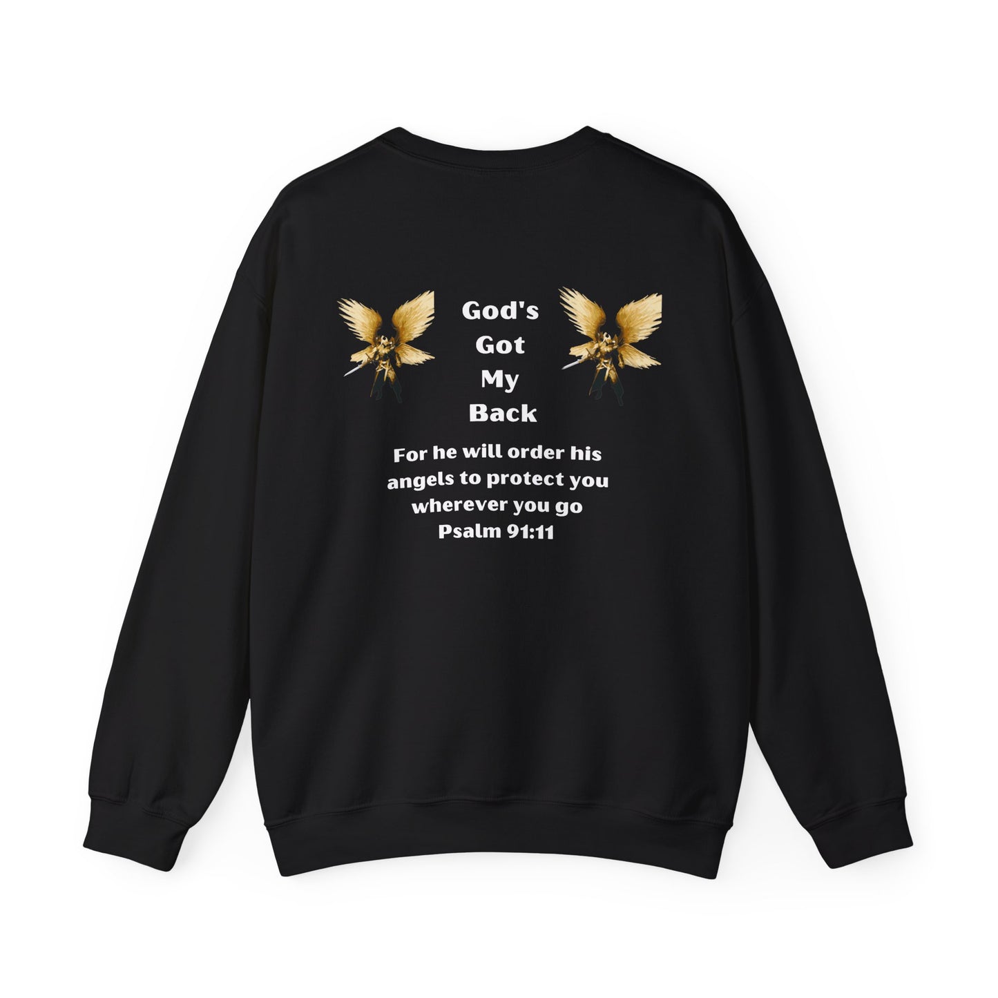 God's Got My Back Crewneck Sweatshirt