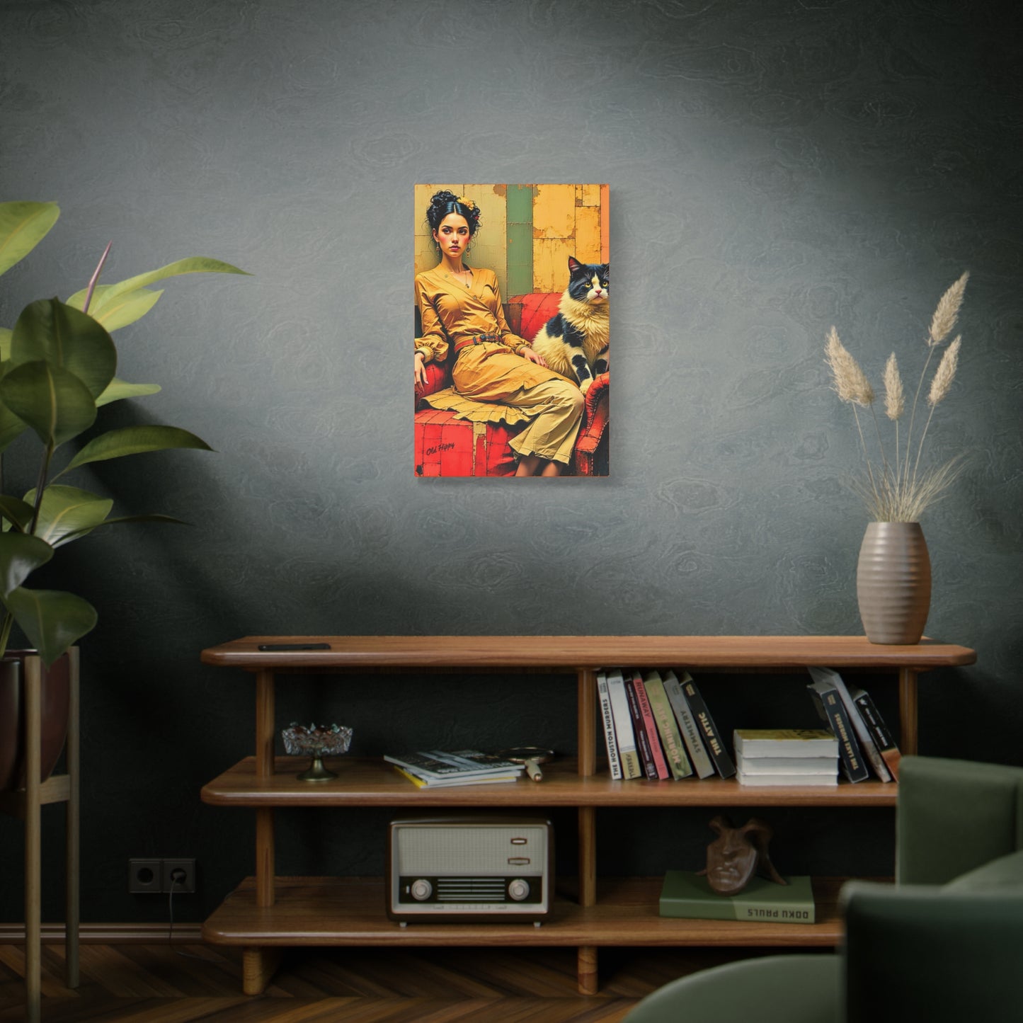 Silent Bond Canvas Print by Old Hippy