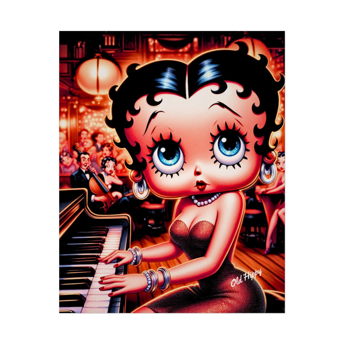 Boop Goes the Melody Museum Quality Poster