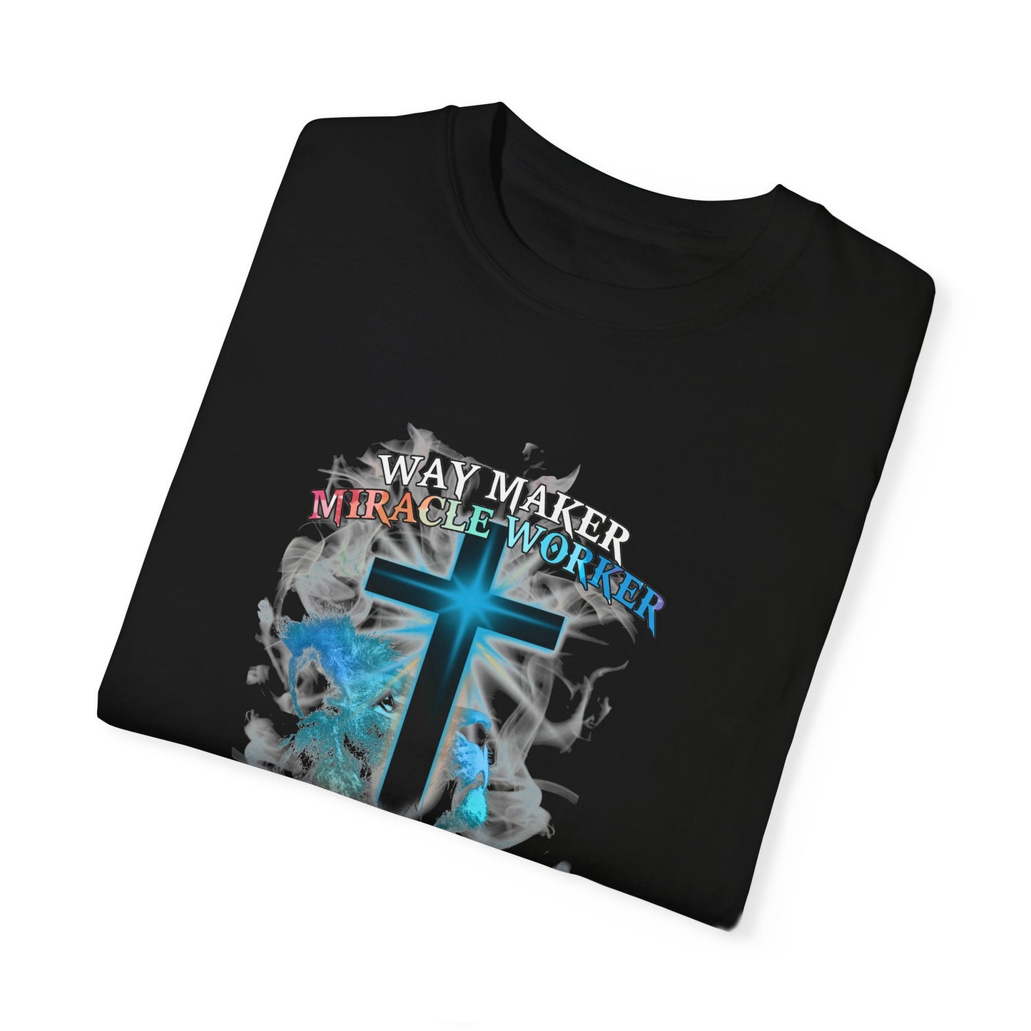 Inspirational Christian T-Shirt - "Waymaker, Miracle Worker, My God, That is Who You Are"