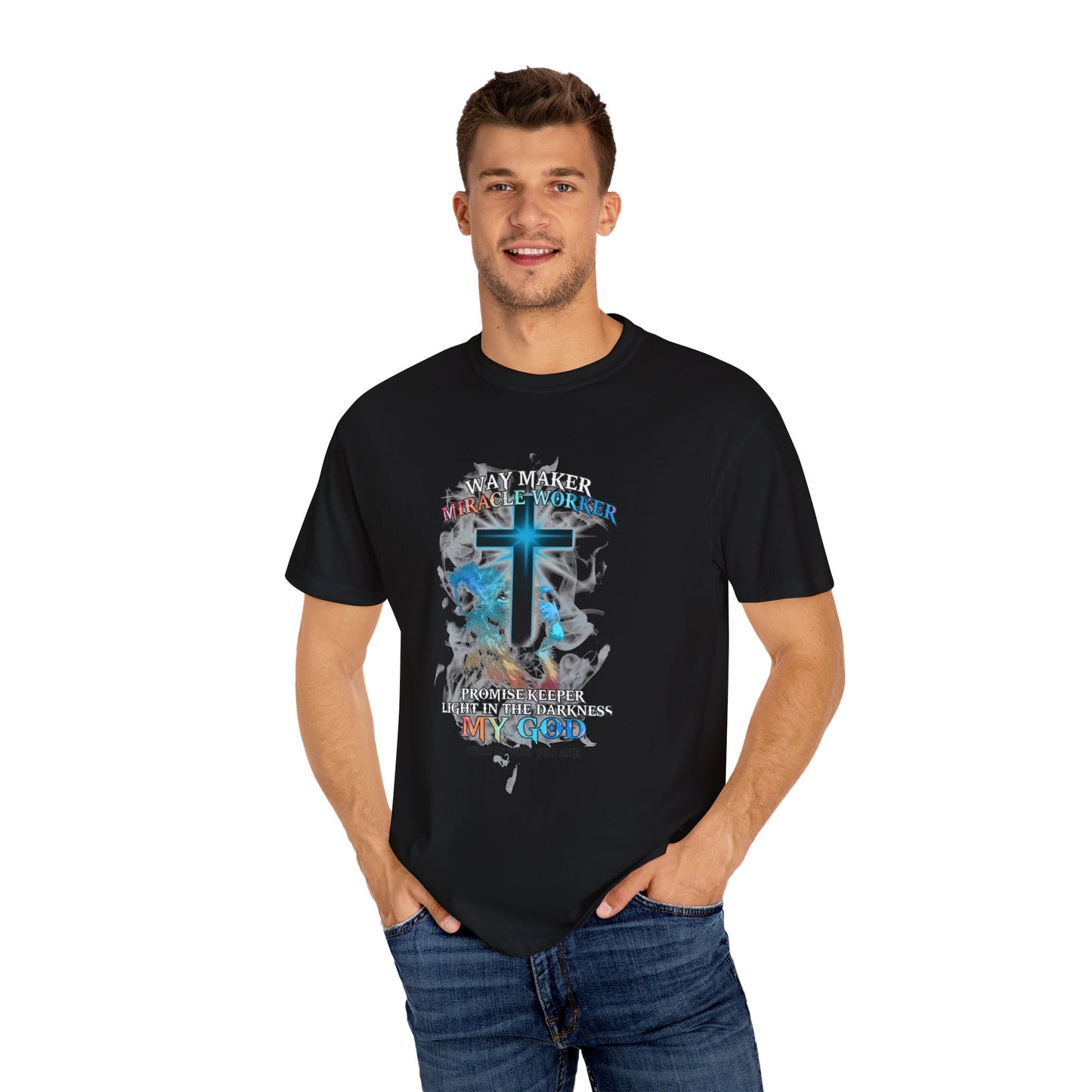 Inspirational Christian T-Shirt - "My God, Miracle Worker That is Who You Are"
