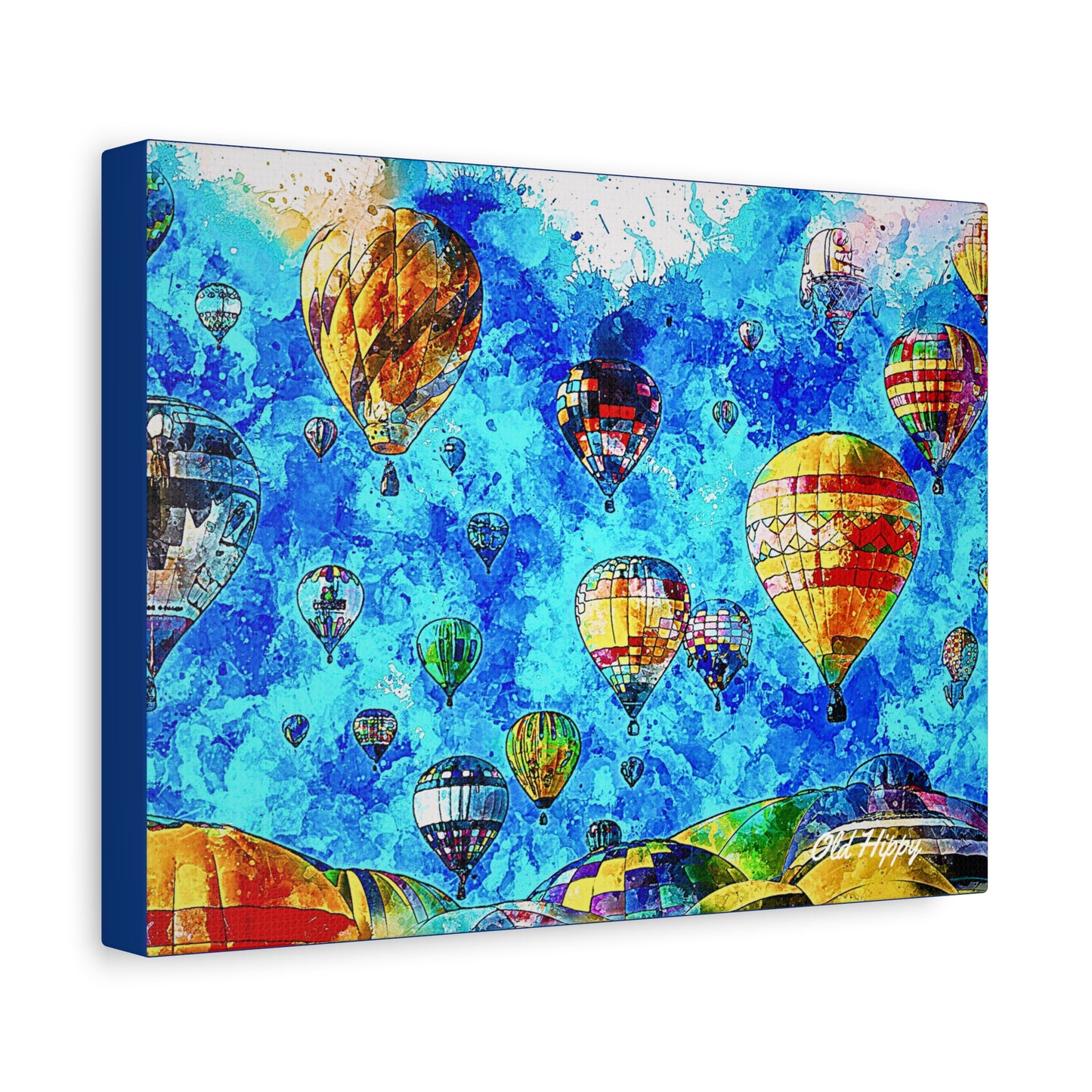 “Skies of Joy” – Hot Air Balloon Festival Canvas