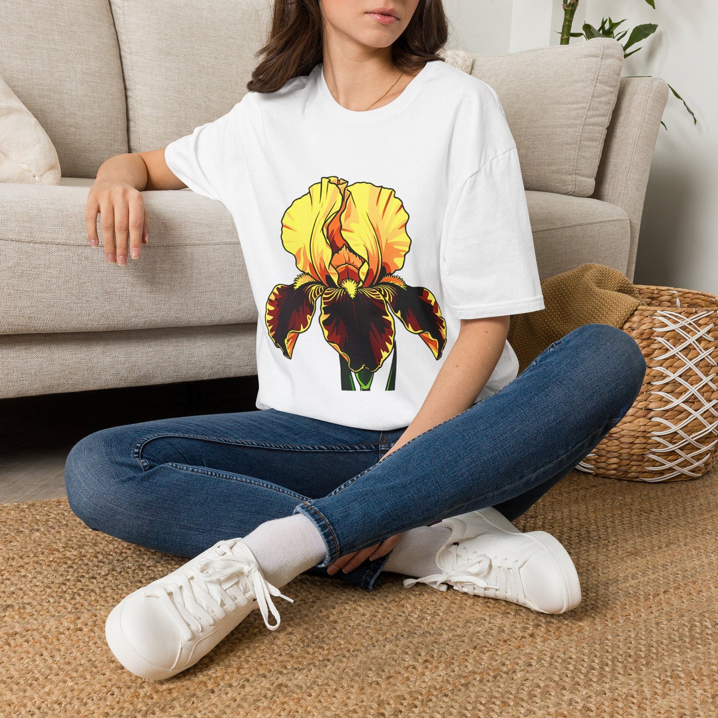 Canna Flower — Botanical Floral -Inspired T-Shirt