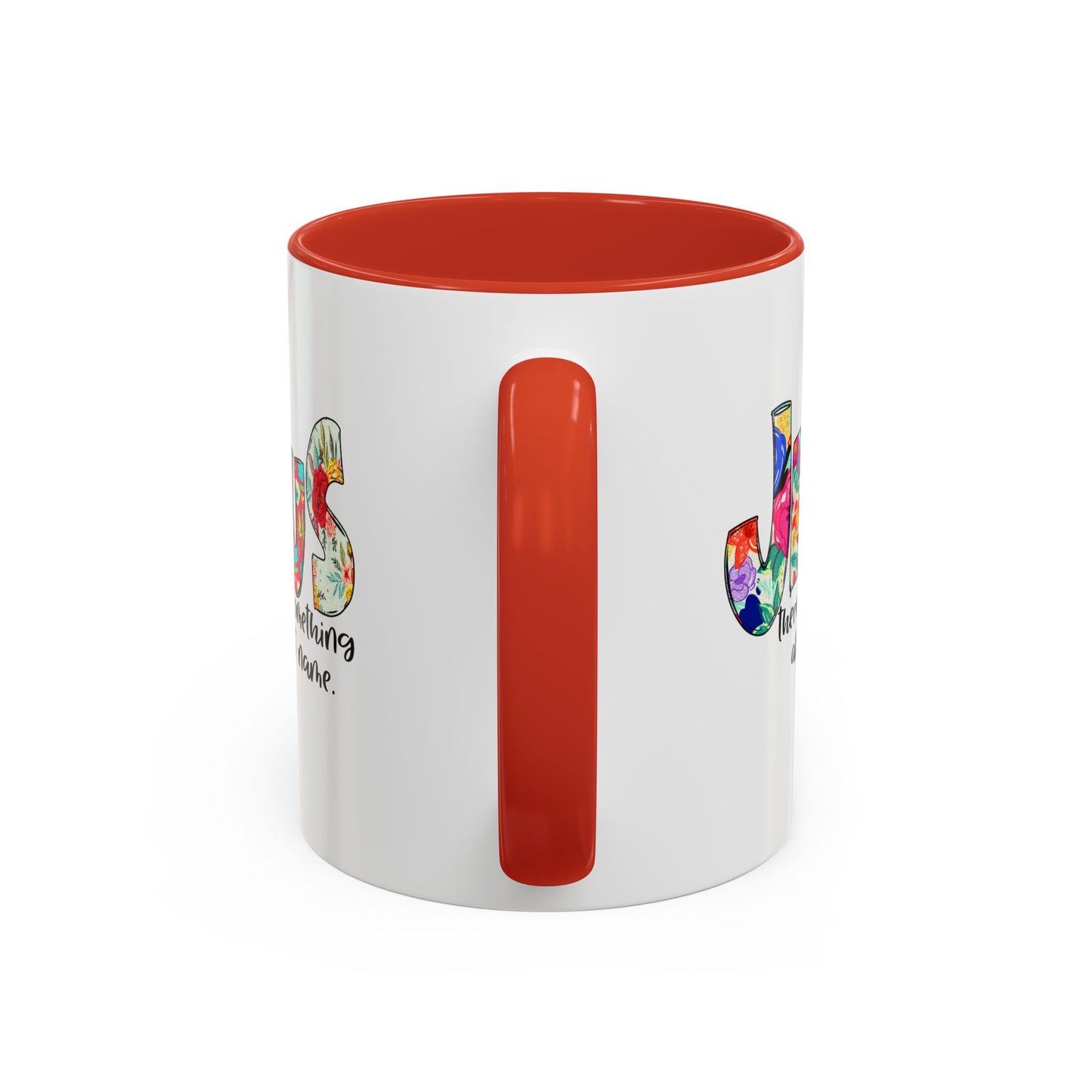 Colorful Jesus Accent Coffee Mug - 11oz & 15oz - Perfect for Faith Lovers
