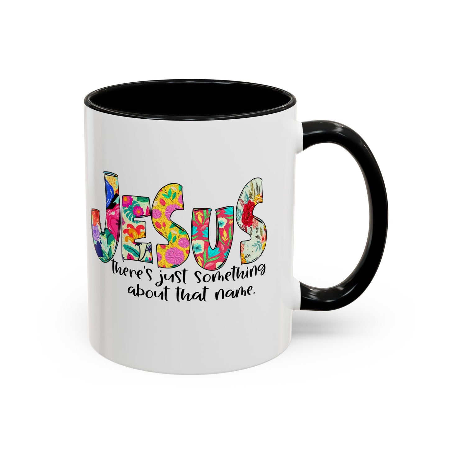 Colorful Jesus Accent Coffee Mug - 11oz & 15oz - Perfect for Faith Lovers