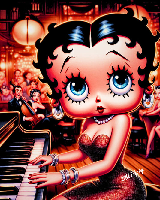 Boop Goes the Melody Digital Art