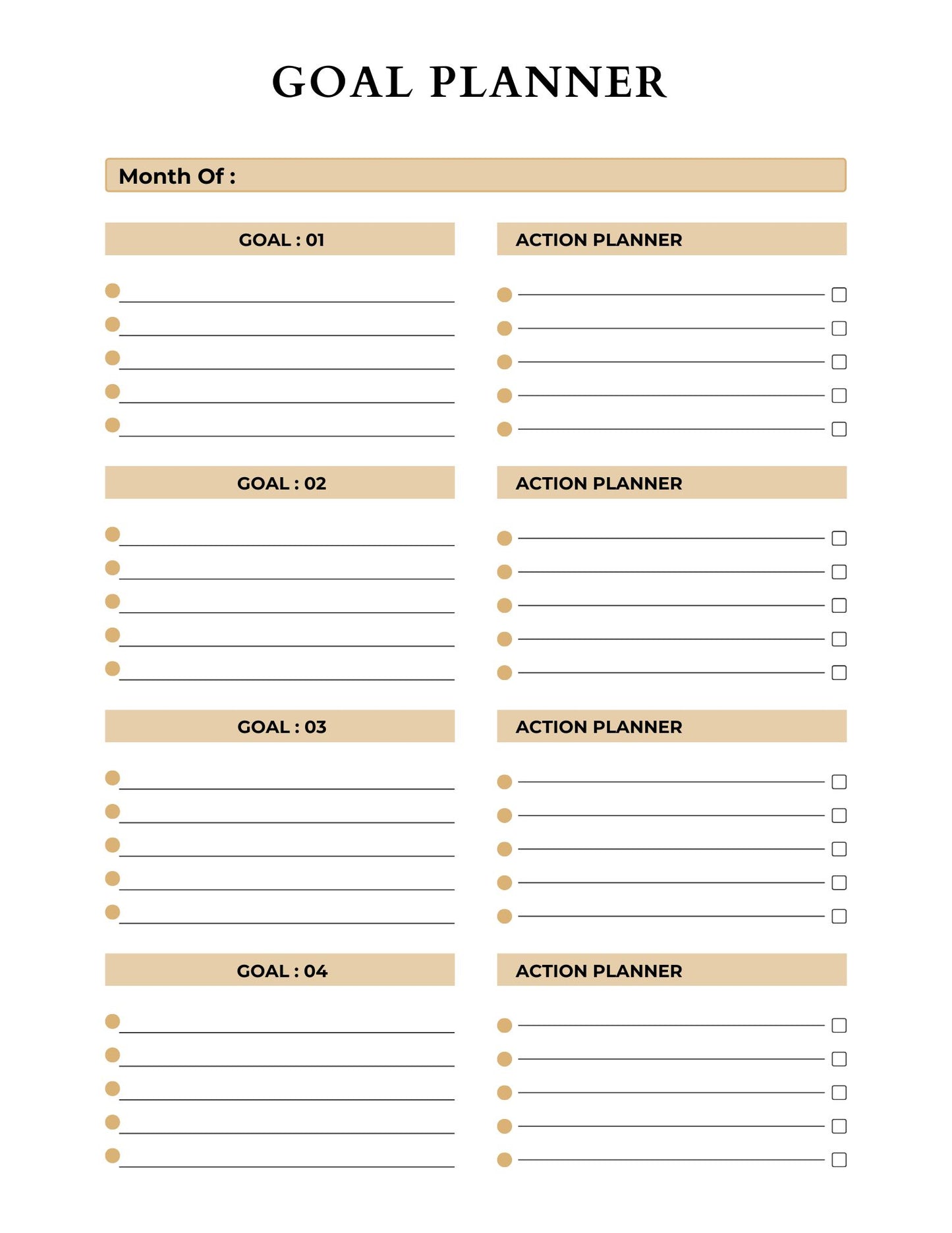 Dream Big Plan Well Business Planner