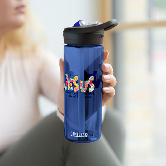"Jesus, Something About that Name" Water Bottle -