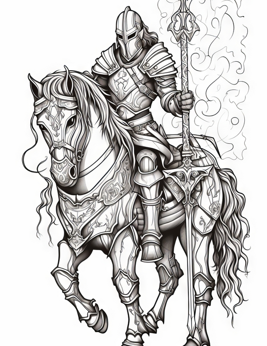 Fantasy Patterns Coloring Pages for Adults