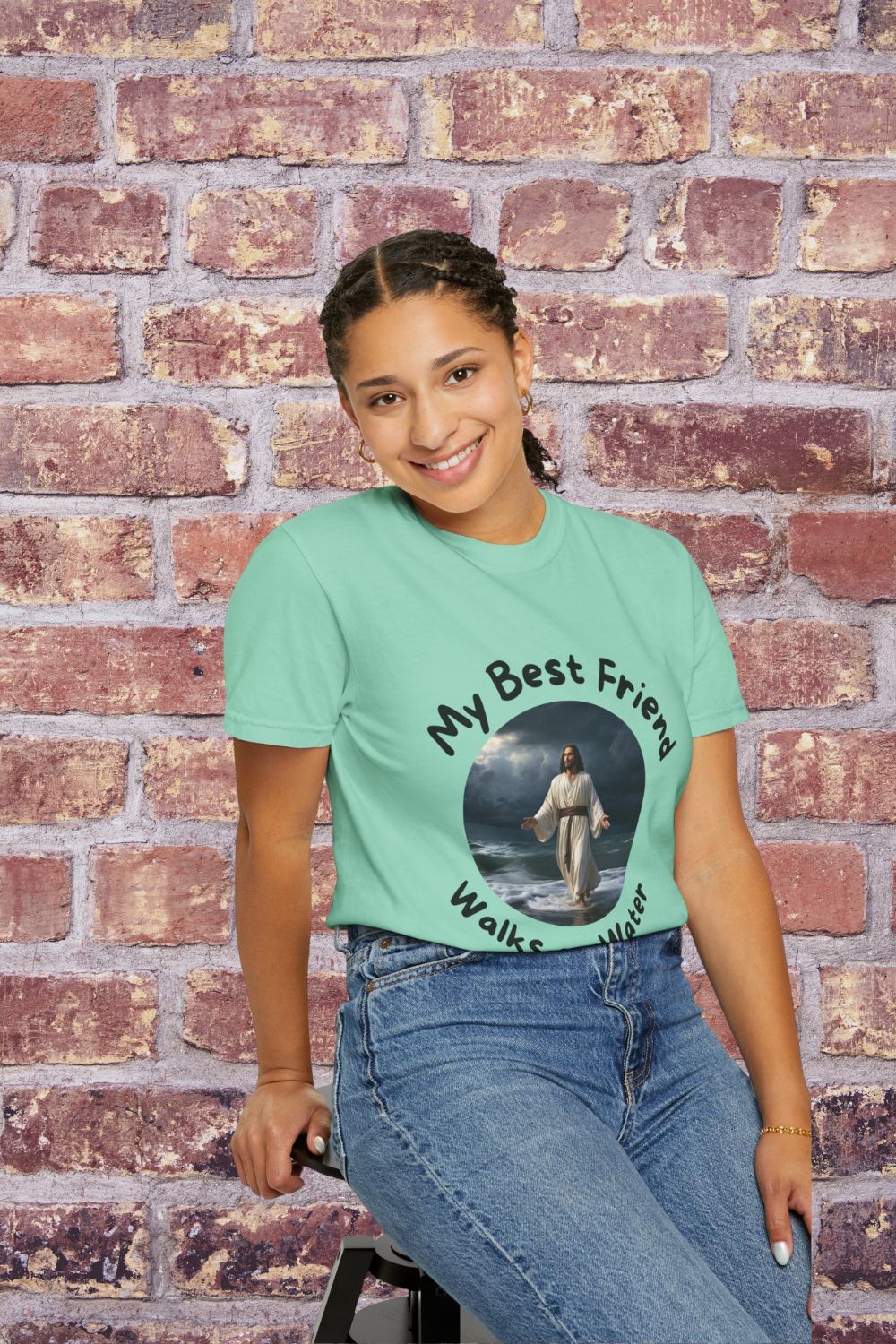 My Best Friend Walks on Water Unisex T-Shirt