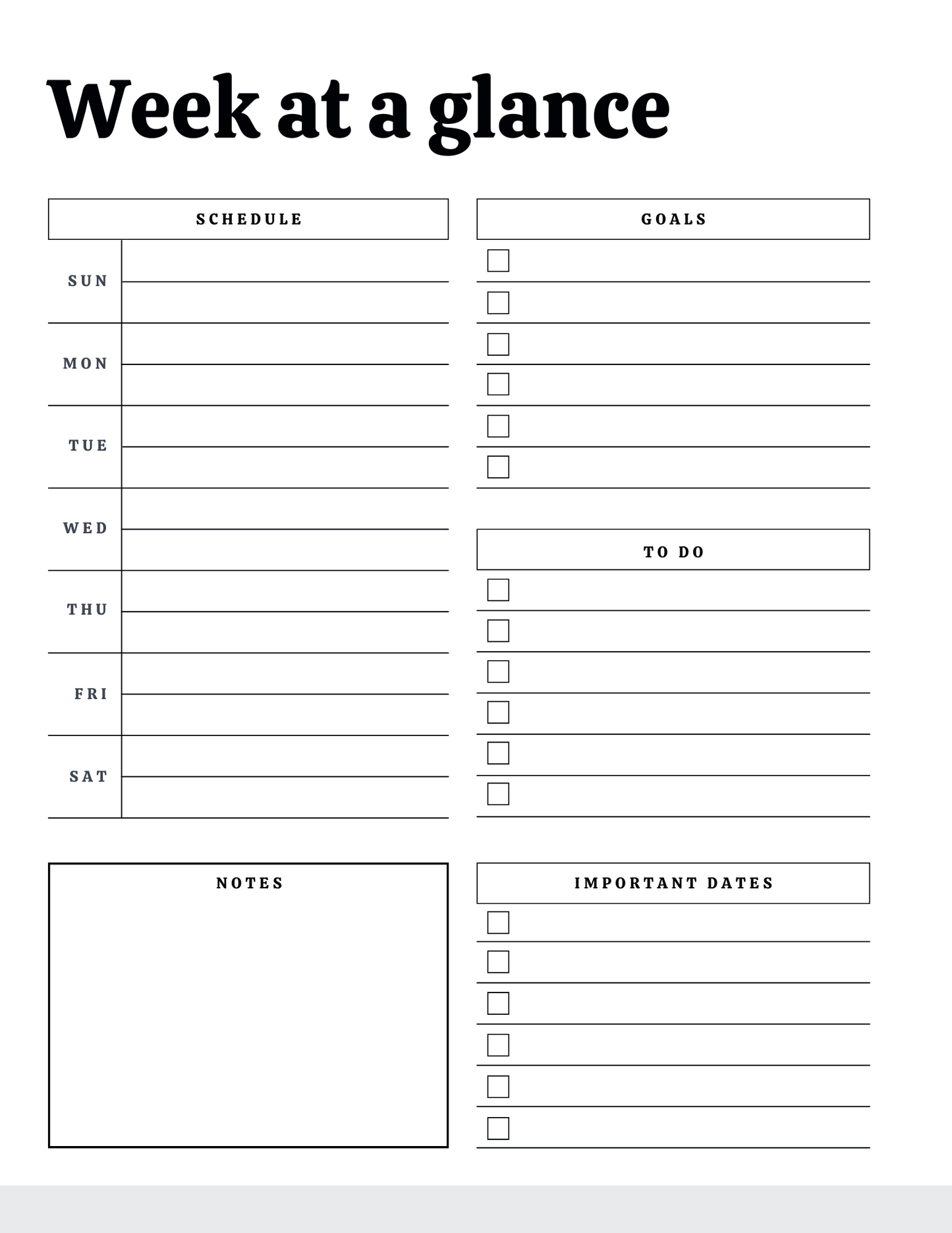 Daily Planner & Organizer