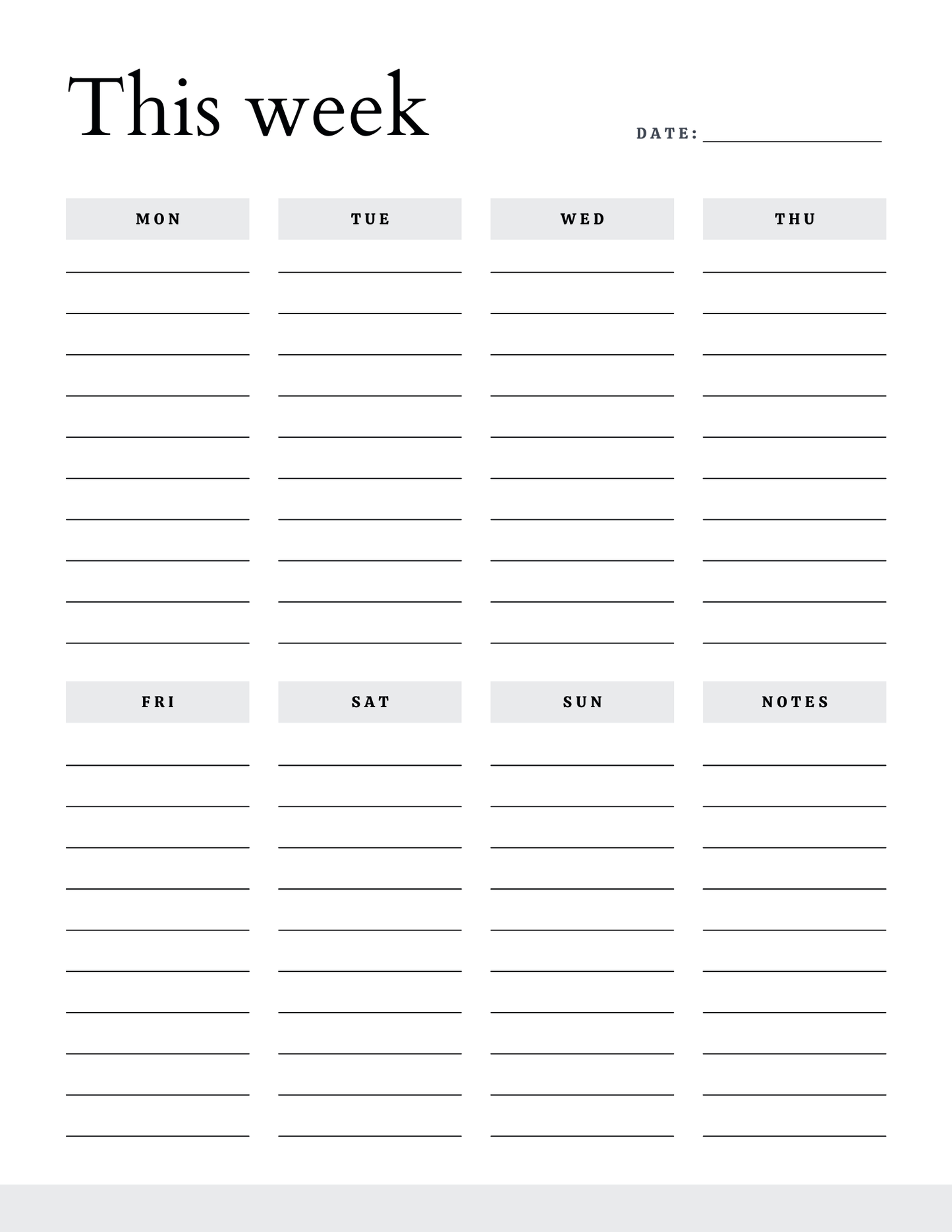 Daily Planner & Organizer