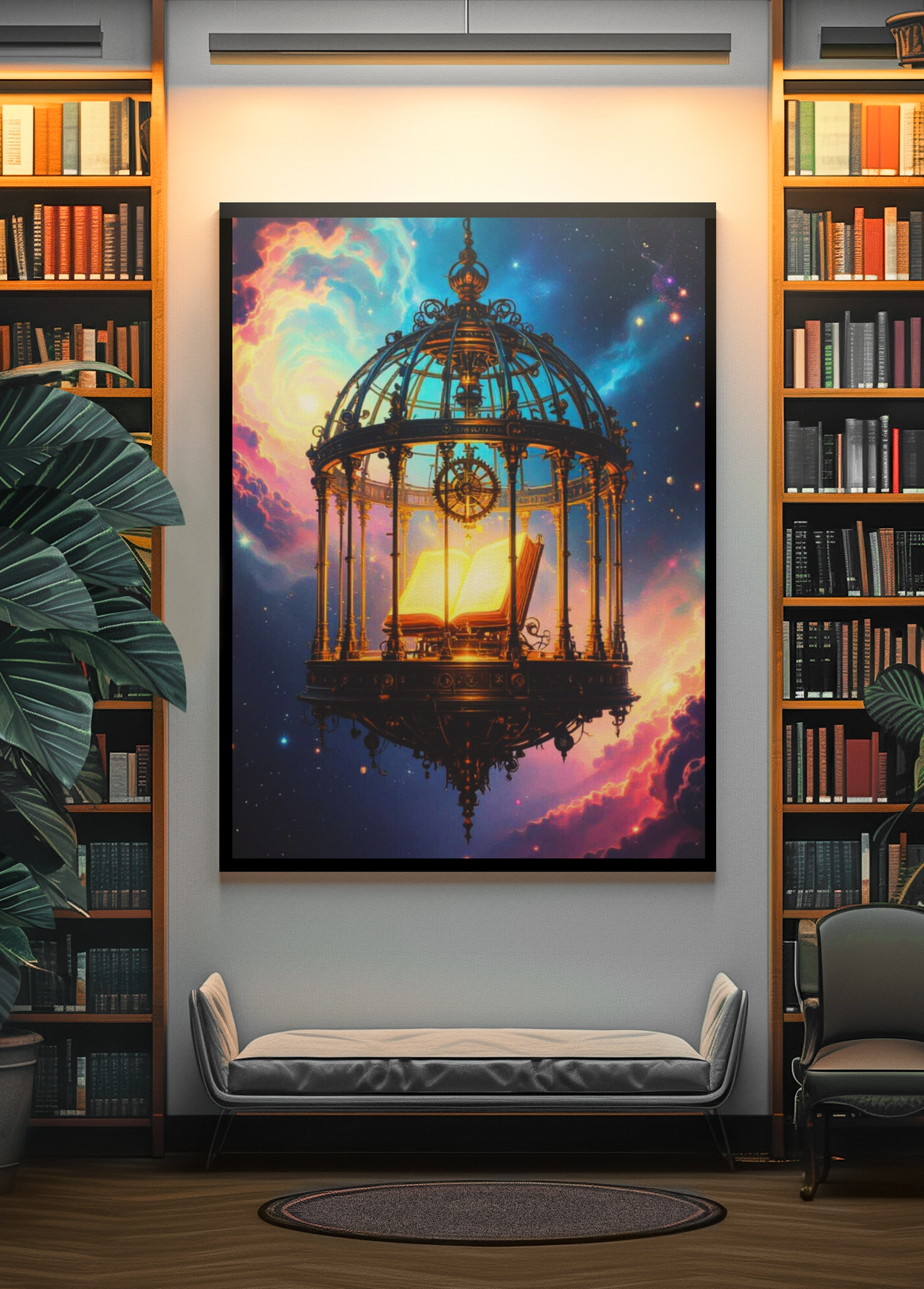 Celestial Revelation AI Digital Art by Old Hippy