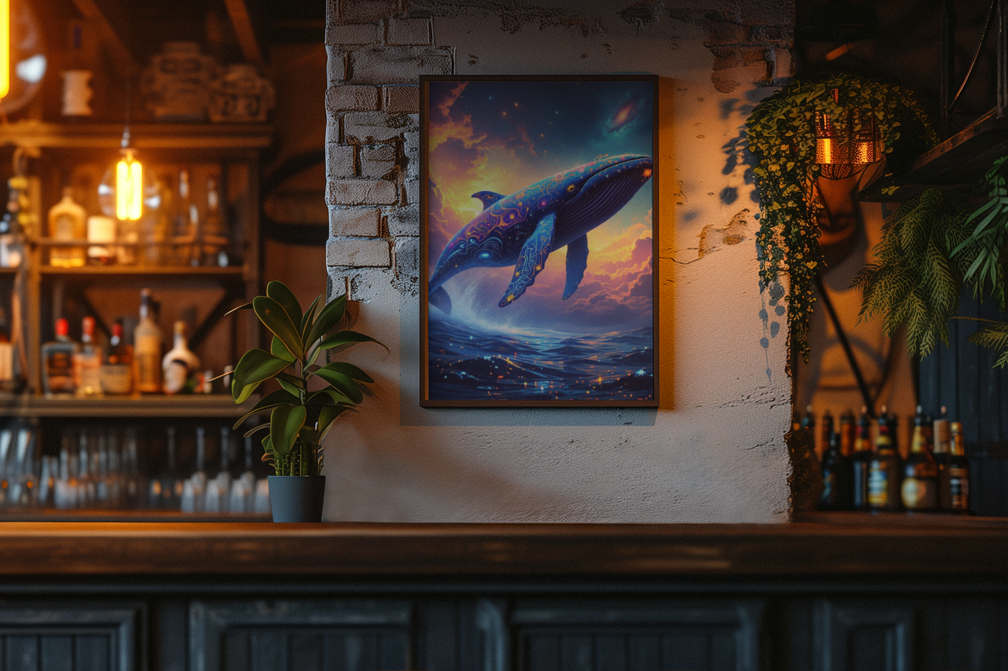 “Starlight Leviathans: Cosmic Whale Collection” – Digital Download (3-Piece Collection)
