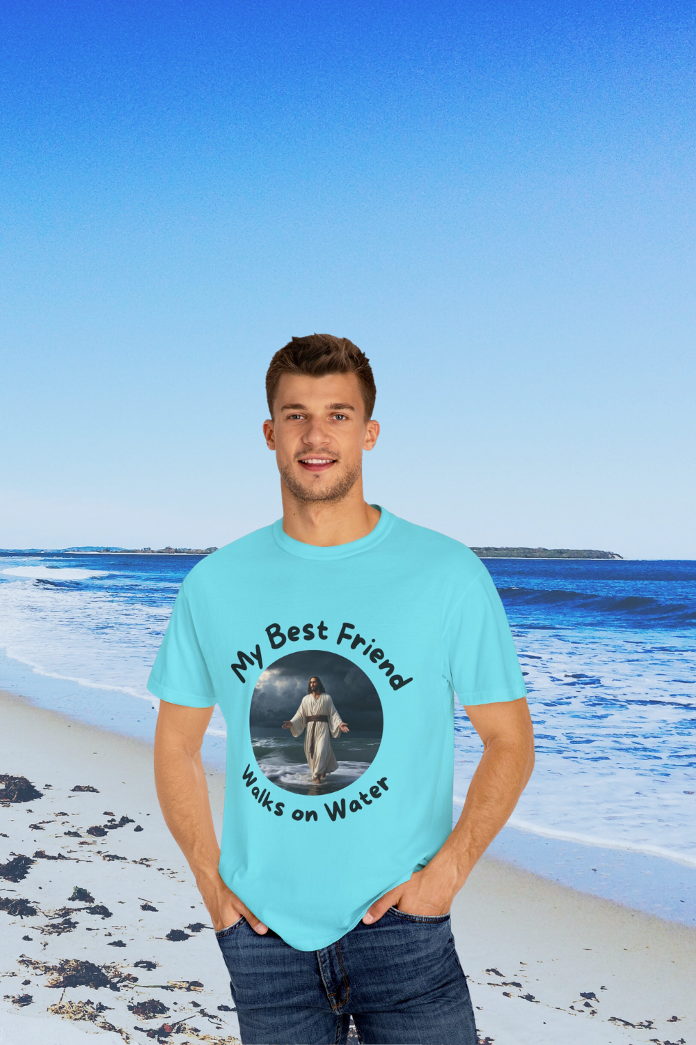 My Best Friend Walks on Water Unisex T-Shirt