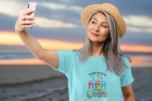 Mom and Grandma Life T-Shirt - Garment-Dyed Tee
