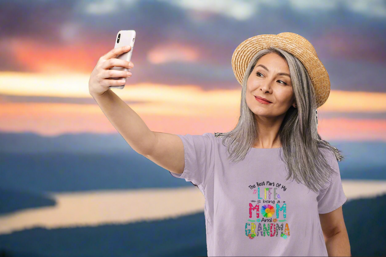 Mom and Grandma Life T-Shirt - Garment-Dyed Tee