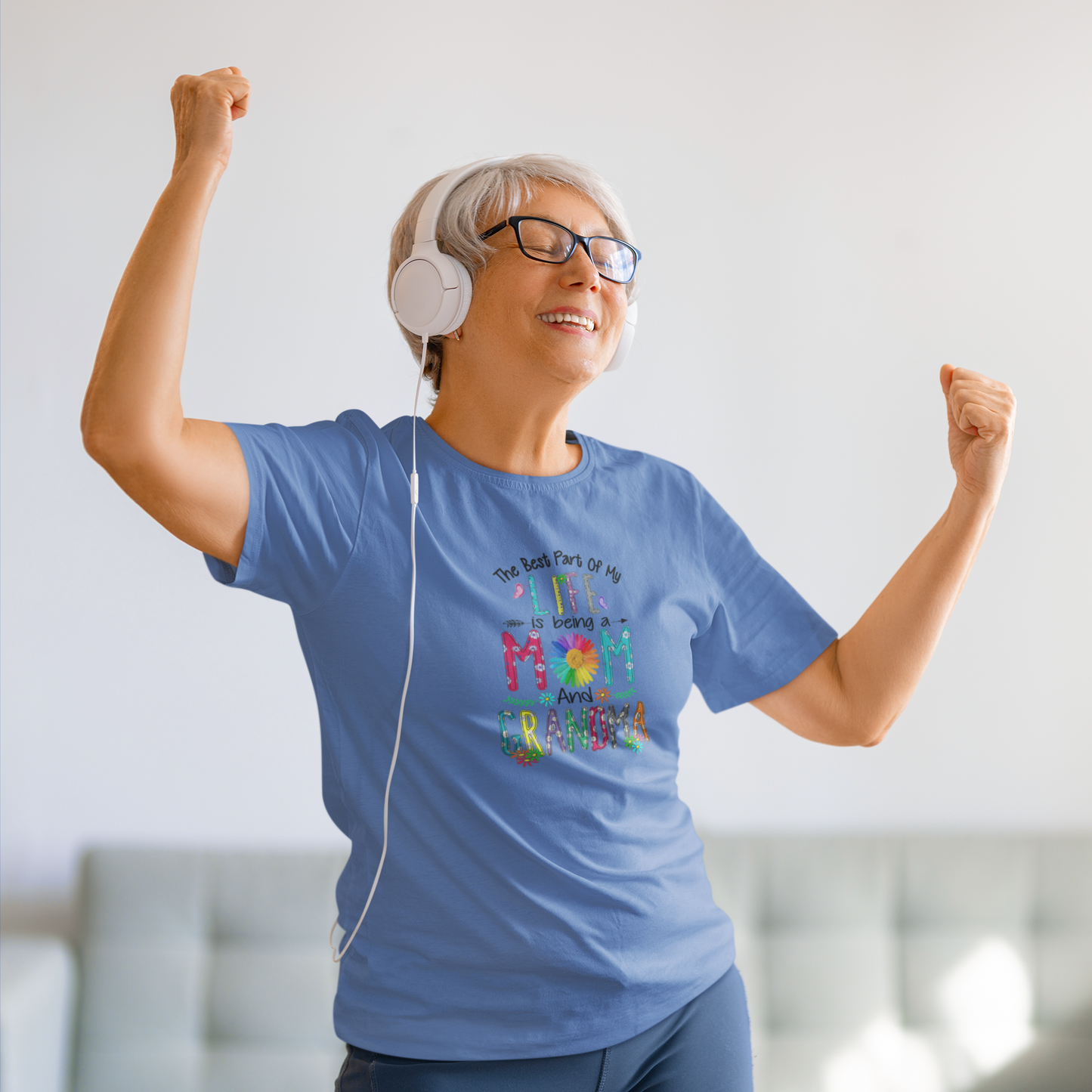 Mom and Grandma Life T-Shirt - Garment-Dyed Tee