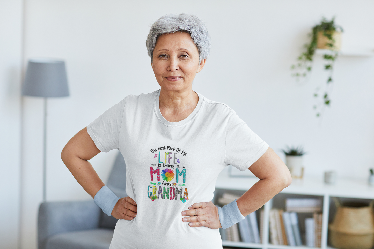 Mom and Grandma Life T-Shirt - Garment-Dyed Tee