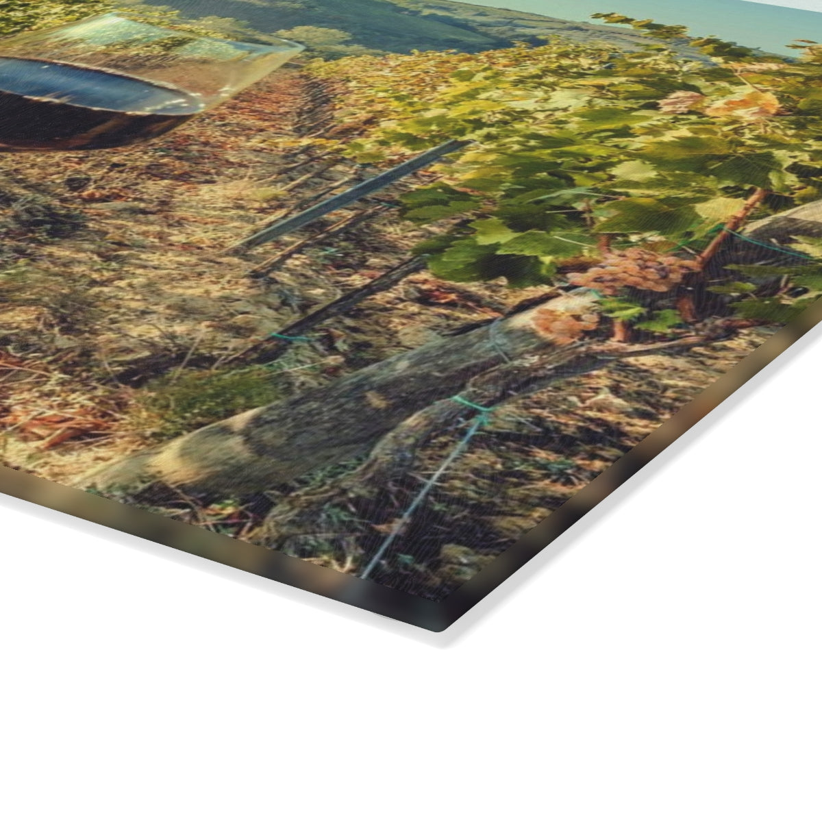 Tuscany Wine Glass Cutting Board