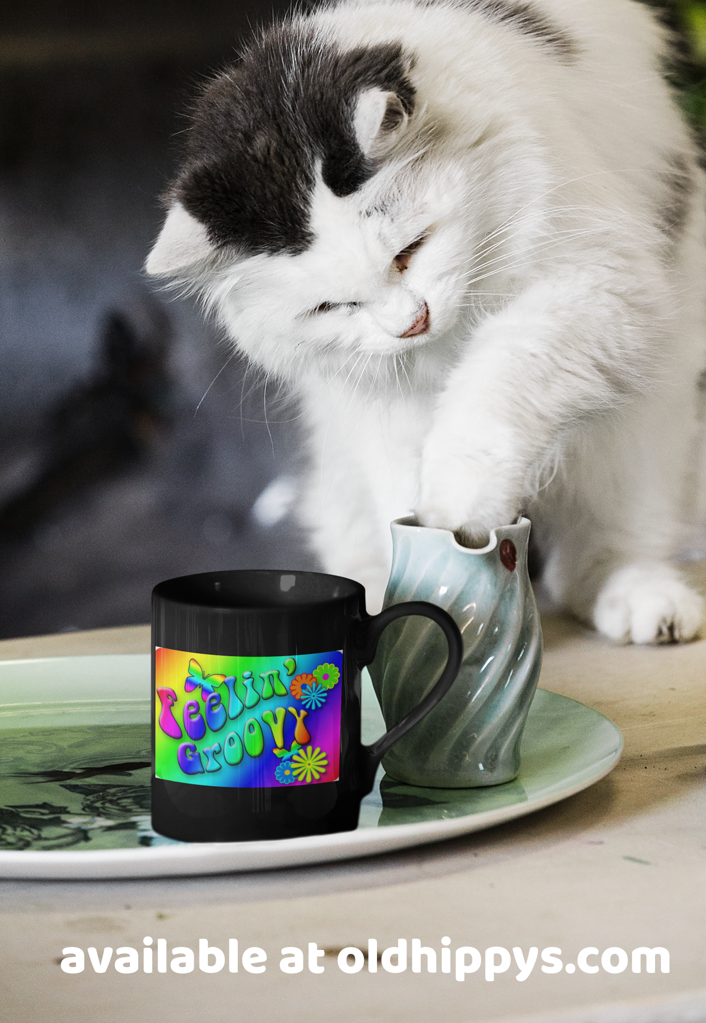 Feeling Groovy 15 oz Mug