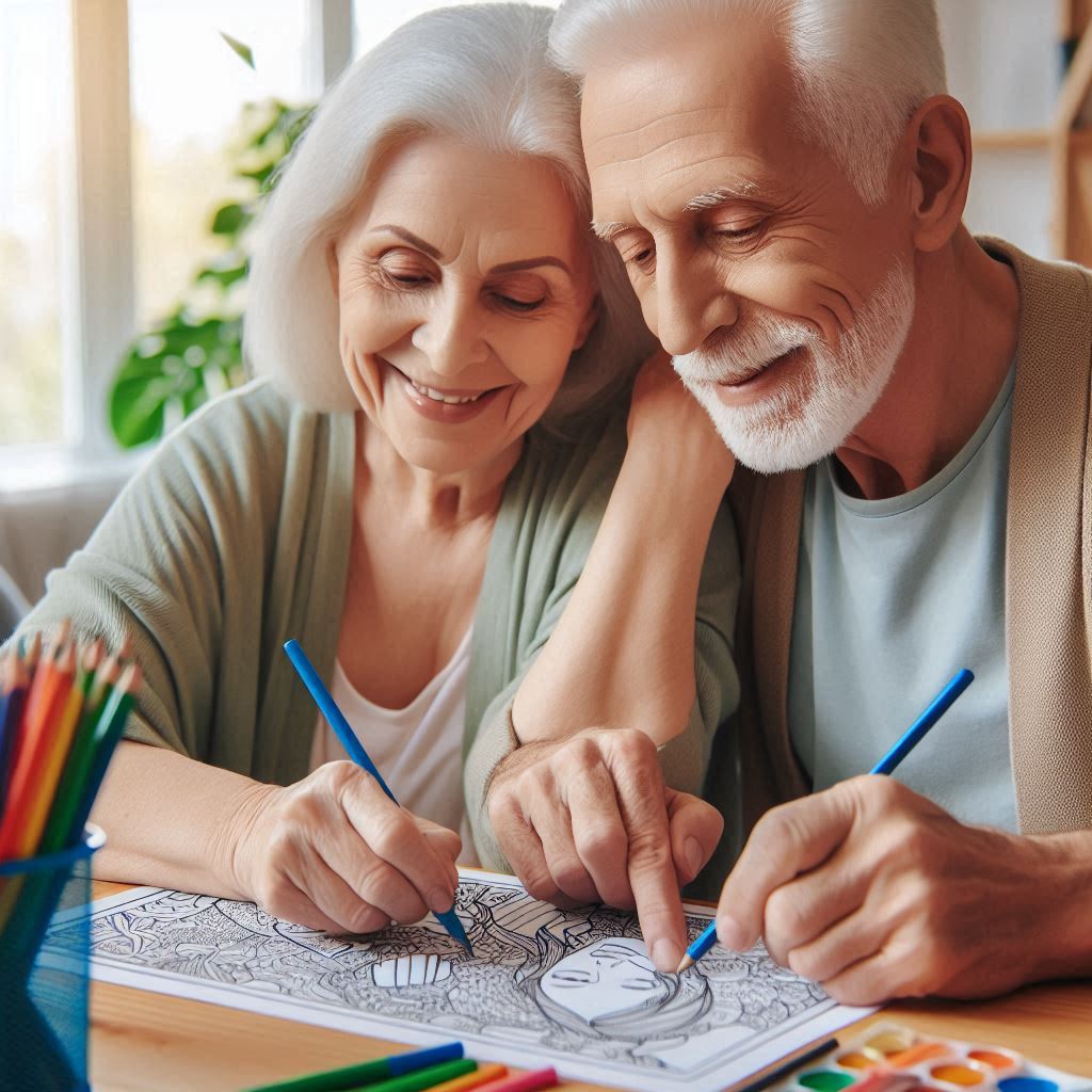 The Many Benefits of Coloring Books for Seniors