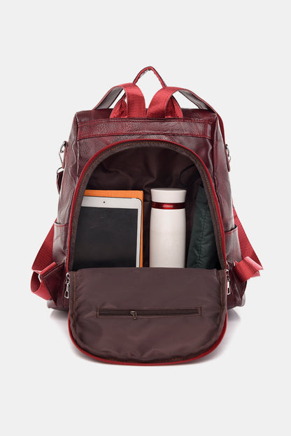 PU Leather Backpack