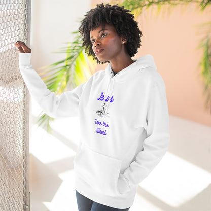 Jesus Take the Wheel Hoodie — Christian Faith Graphic Hoodie