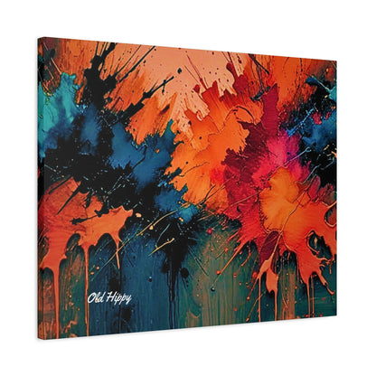 When Love Feels Like Leaving Abstract Canvas Art