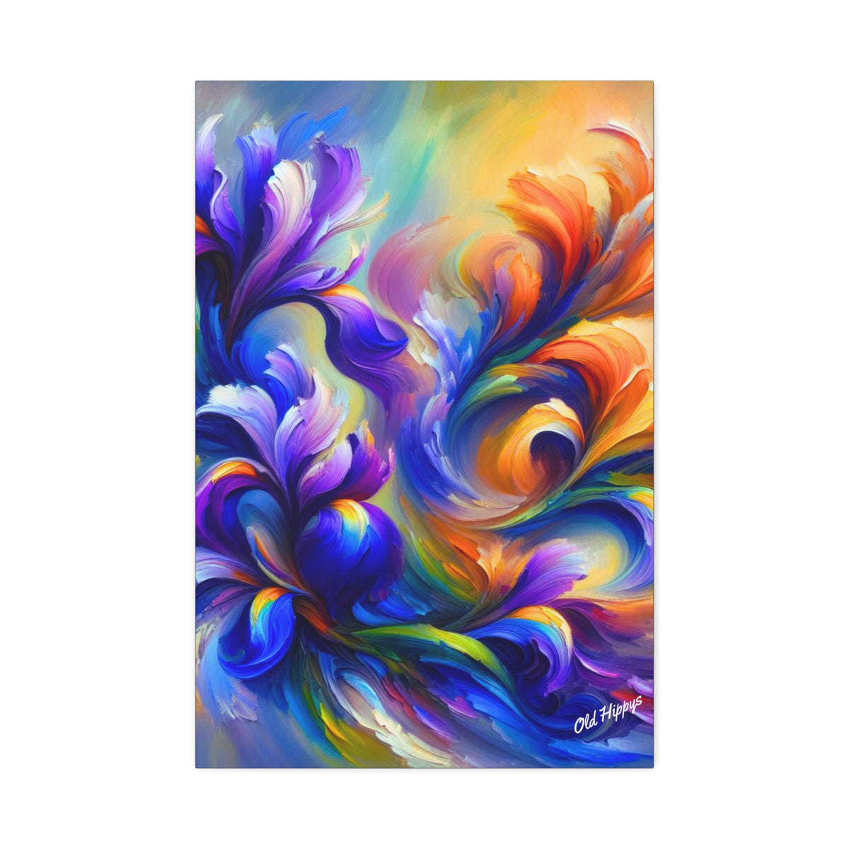 Iris Symphony #1 Canvas Art