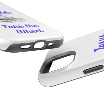 Jesus Take the Wheel Phone Case — Christian Impact-Resistant iPhone Case