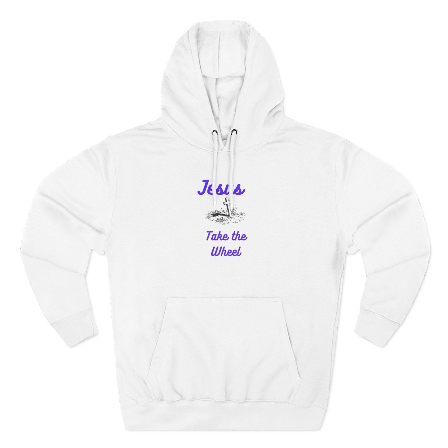 Jesus Take the Wheel Hoodie — Christian Faith Graphic Hoodie