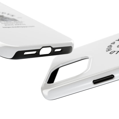 Old Hippys Phone Case — 'Life, Love, Peace, Contentment' Tough Protective Case
